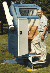 Environmentally Controlled Portable Astronomical Observatory: Set up in Minneapolis